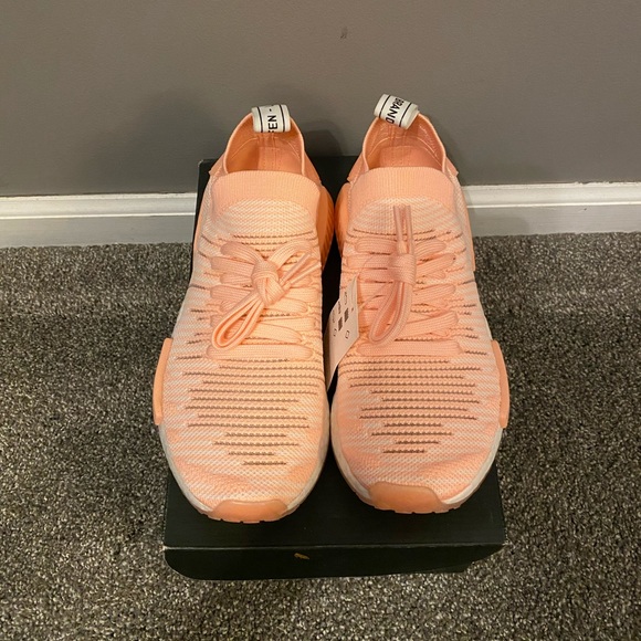 peach adidas shoes